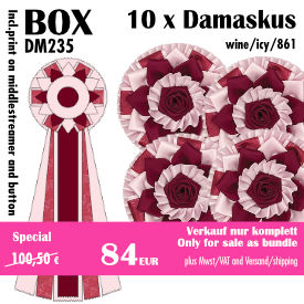 Damaskus (10) wine/icy/861 - DM235