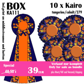 Kairo (10) tangerine/cobalt/279 - KA111