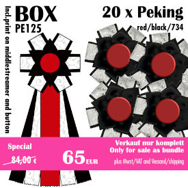 Peking (20) red/black/734 - PE125
