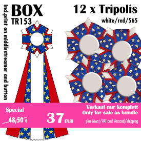 Tripolis (12) white/red/565 - TR153