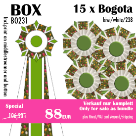 Bogota (15) kiwi/white/238 - BO231