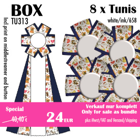 Tunis (8) white/ink/658 - TU313