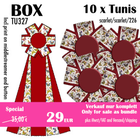 Tunis (10) scarlet/scarlet/226 - TU327