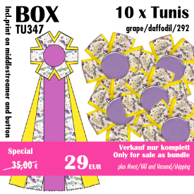 Tunis (10) grape/yellow/292 - TU347