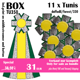 Tunis (11) yellow/forest/330 - TU350