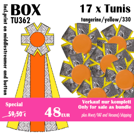 Tunis (17) tangerine/daffodil/330 - TU362