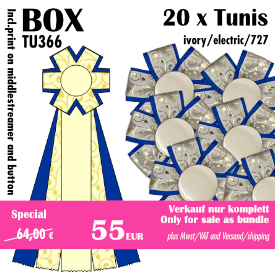 Tunis (20) ivory/electric/727 - TU366