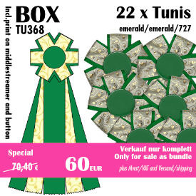 Tunis (22) emerald/emerald/727 - TU368