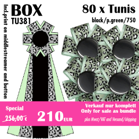 Tunis (80) black/p.green/750 - TU381