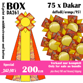 Dakar (75) yellow/orange/951 - DA261