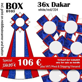 Dakar (36) white/red/334 - D103