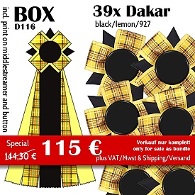 Dakar (39) black/lemon/927 - D116