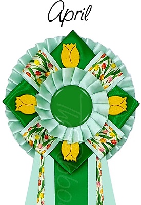 Ribbon of the month - April