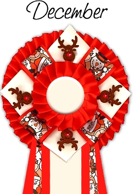 Ribbon of the month - December