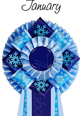 Ribbon of the month - January